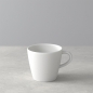 Preview: Manufacture Rock Blanc - Kaffeetasse 0,22l mit Untere