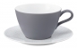 Preview: Life Elegant Grey - Milchkaffeeobertasse 0,37l