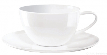 Asa - à table - Café au lait Tasse mit Untere 0,35l - 6 Stk. Set