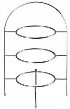 Asa - à table - Etagere 3-stufig - h=36,5cm. - 4 Stk. Set