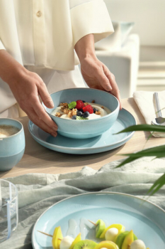 Preview: Perlemor Aqua - Bol 17cm.