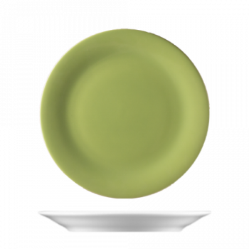 Preview: Daisy olive - 2 Stk. Teller 19,3cm. in Geschenkverpackung