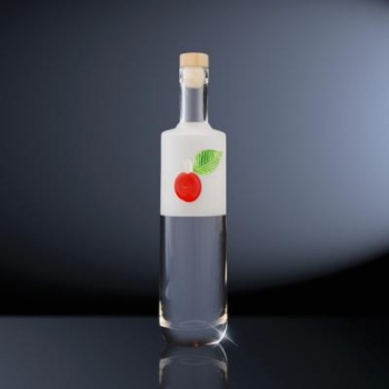 TYROL Flasche (Obst geklebt, matt)