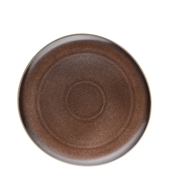 Junto Bronze - Teller 27cm. flach