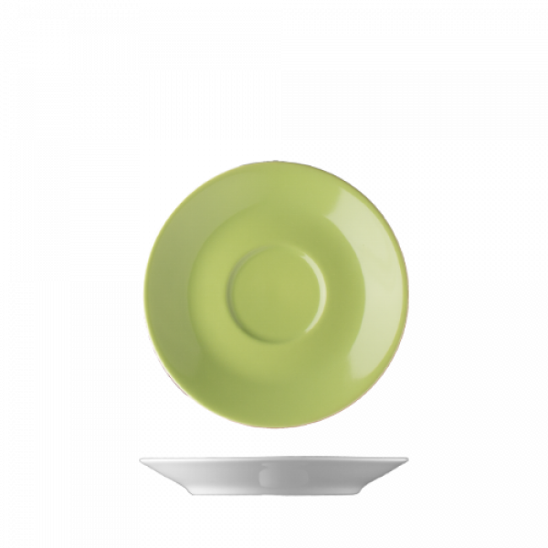 Daisy olive - 2 Stk. Espressotasse mit Untertasse in Geschenkverpackung