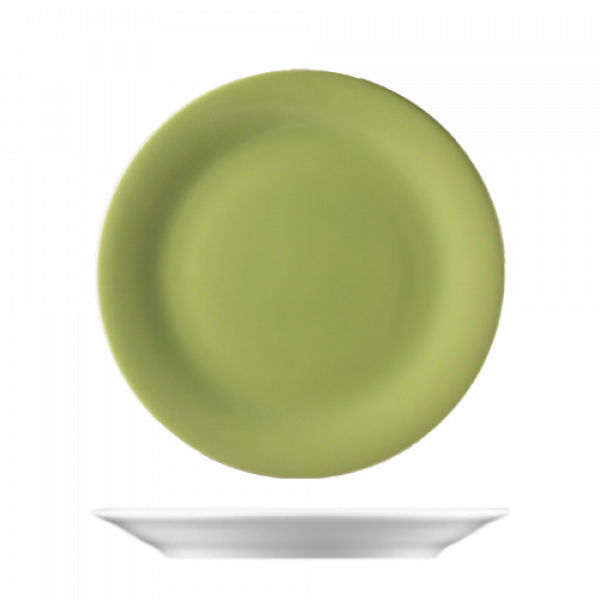 Daisy olive - 2 Stk. Teller 19,3cm. in Geschenkverpackung