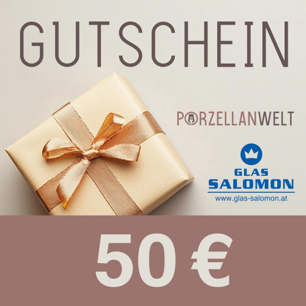 50 € Geschenk-Gutschein