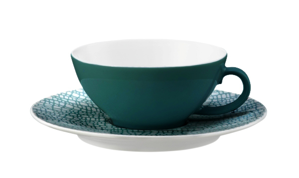 Life Fashion trendy petrol - Teeobertasse 0,14l