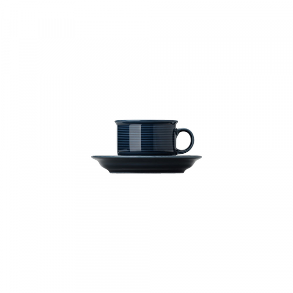 Trend Colour Deep Blue Kaffeetasse mit Untertasse