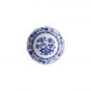 Zwiebelmuster blau - Dessertschale 16cm rund