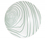 LIFE Nature "Jahresringe grün" Pasta-/Suppenteller 23cm.